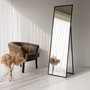 Hanah Home Espejo Cheval Cool Ayna Negro 170x50cm